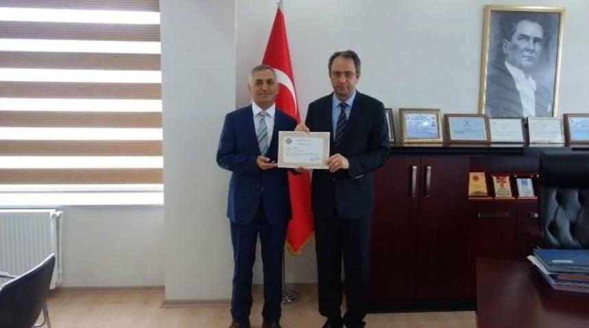 &Ccedil;erkezk&ouml;y Kaymakamı Kubilay&rsquo;dan Kolluk Kuvvetlerine Başarı Belgesi