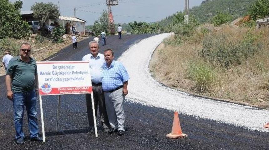 B&uuml;y&uuml;kşehir Esenpınar Yolu&rsquo;nu Asfaltladı