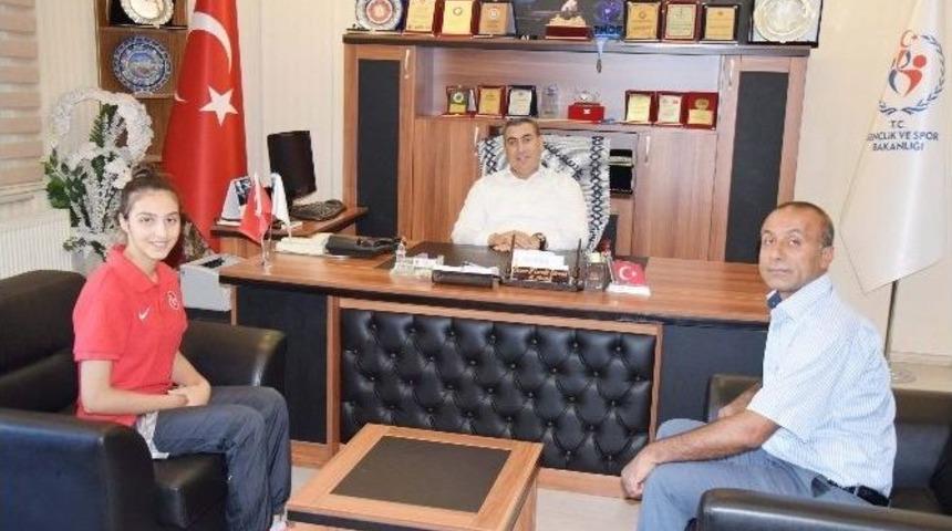 Avrupa İkincisi Şiran&rsquo;ı Ziyaret Etti