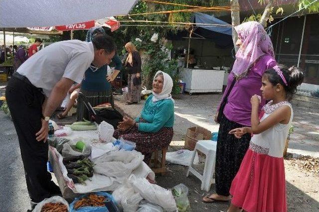 Pazarcı Esnafından Başkan Turgut’a Teşekkür