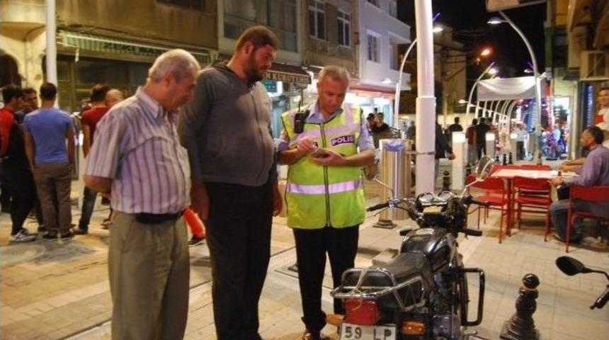 Malkara’da Motosiklet Denetimleri Sıklaştı