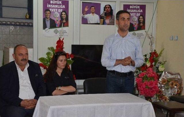 Hdp Muş Milletvekili Yıldırım’ın Bulanık’ta Esnaf Ziyareti