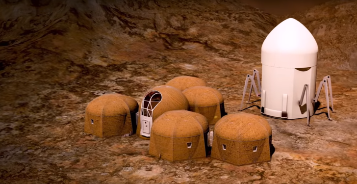 İşte Mars'a yapılacak konutlar G1