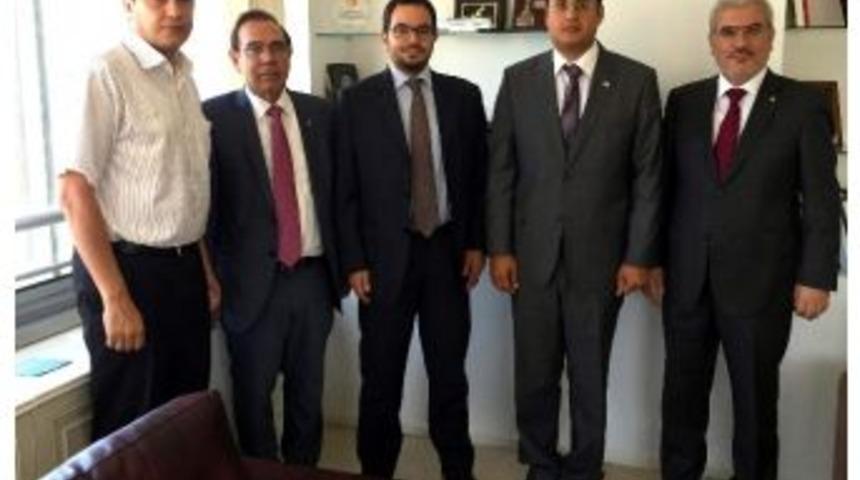 Ayso &Ouml;nc&uuml;l&uuml;ğ&uuml;ndeki Aydın Heyeti İtalya Konsolosunu Ziyaret Etti