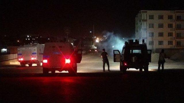 Nusaybin’de Olaylı Hendek Protestosu