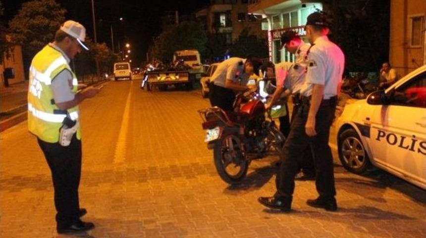 Tavşanlı&rsquo;da Gece Motosiklet Denetimleri