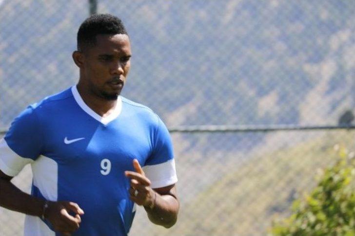 Eto’o Antalyaspor İle İlk Antrenmanına Çıktı G1