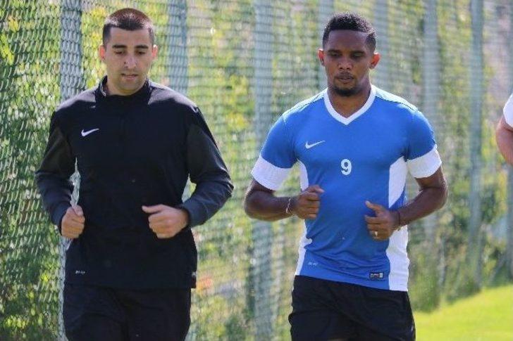 Eto’o Antalyaspor İle İlk Antrenmanına Çıktı G2