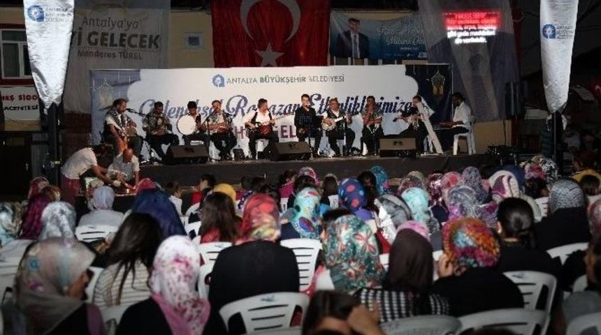 Gündoğmuş’ta Ramazan Coşkusu