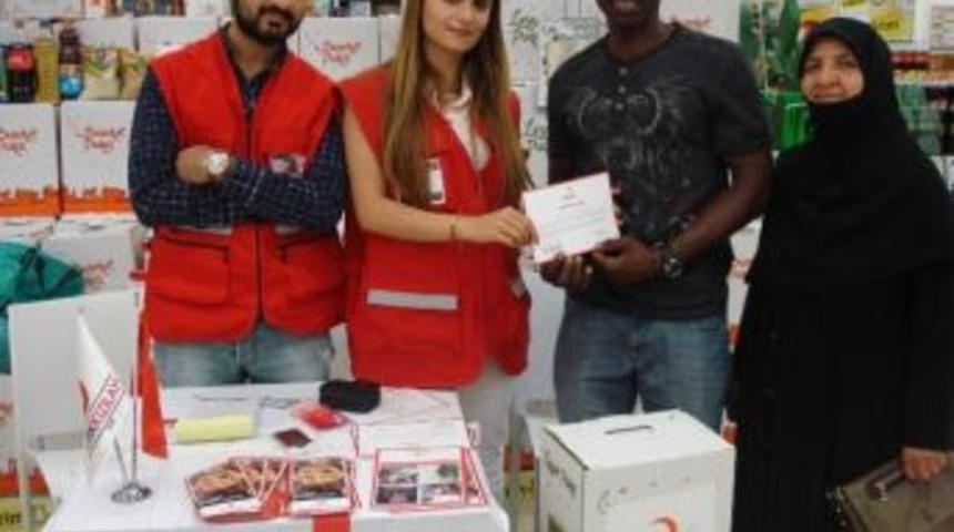 Amerikalılardan, Malatya Kızılay Şubesi&rsquo;ne Yardım