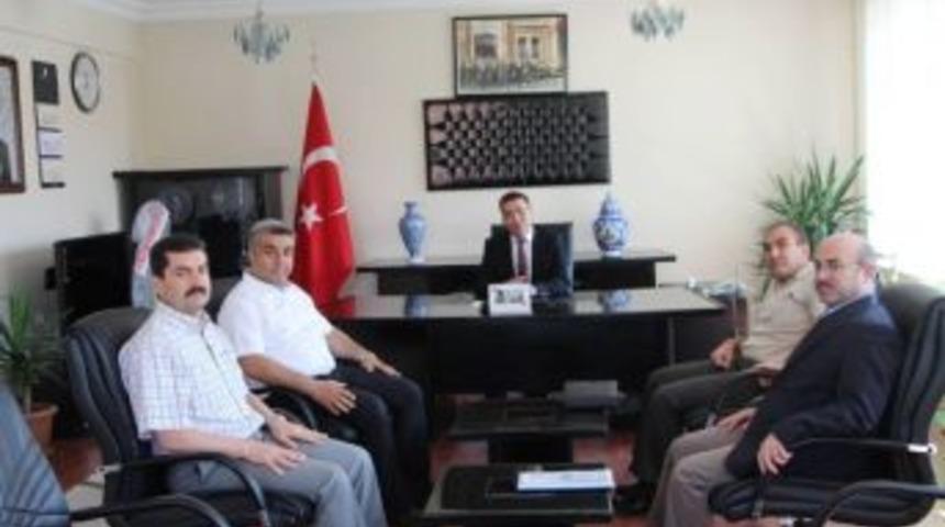 Kaymakam Bayraktar&rsquo;a &rsquo;hayırlı Olsun&rsquo; Ziyareti