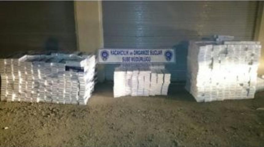 Batman&rsquo;da 45 Bin Paket Ka&ccedil;ak Sigara Ele Ge&ccedil;irildi