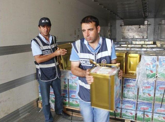 Peynir Tenekelerinden Kaçak Sigara Çıktı