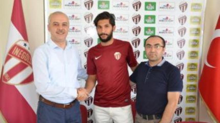 İnegölspor Halil İbrahim'le 3 Yıllık Sözleşme Imzaladı