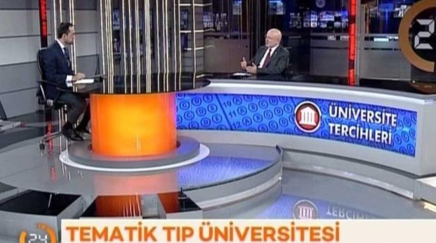 Sanko &Uuml;niversitesi Rekt&ouml;r&uuml; Prof. Dr. Sınav: