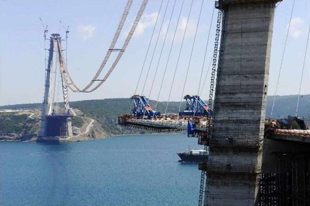 (&ouml;zel Haber) 3. K&ouml;pr&uuml;n&uuml;n Y&uuml;zde 70&rsquo;i Tamamlandı