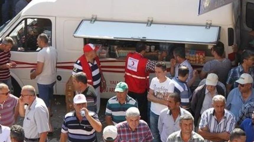 T&uuml;rk Kızılay&rsquo;ı Yardıma Koştu