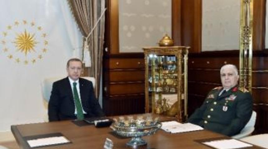 Cumhurbaşkanı Erdoğan, Genelkurmay Başkanı Orgeneral Özel’i Kabul Etti