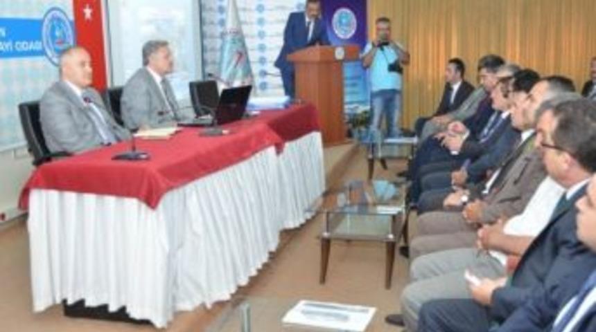 Erzincan&rsquo;da Koordinasyon Kurulu Toplantısı Yapıldı