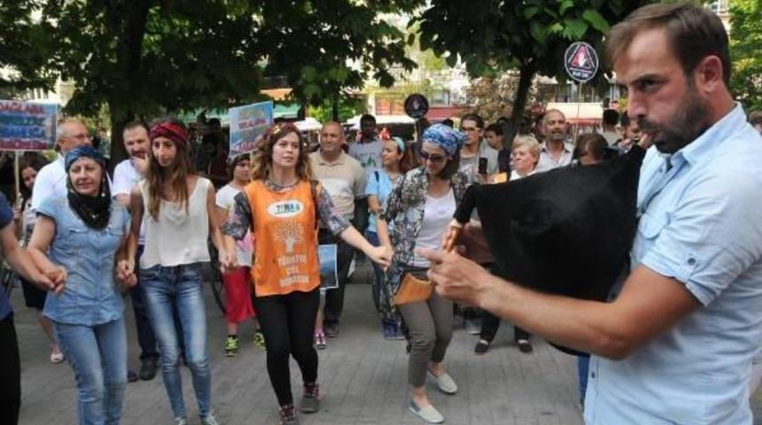 Yeşil Yol'a Karşı Horon Teptiler