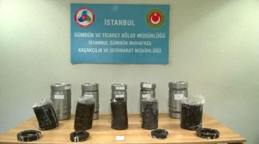 G&uuml;mr&uuml;k Ekipleri İstanbul&rsquo;da 14 Kilo 560 Gram Afyon Sakızı Ele Ge&ccedil;irdi