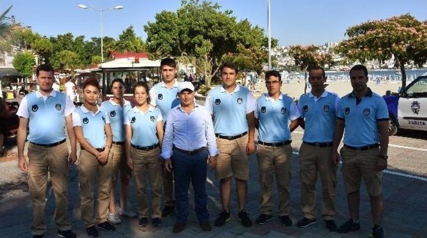 Turizm Zabıtaları, B&uuml;y&uuml;k&ccedil;ekmece Sahillerinde Kuş U&ccedil;urtmuyor