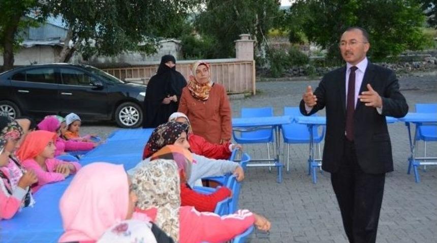 Başkan K&ouml;ksoy&rsquo;dan Yaz Kuran Kursu &Ouml;ğrencilerine İftar Yemeği