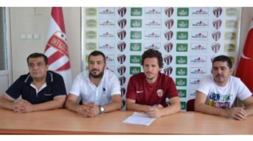 İneg&ouml;lspor B&uuml;lent Kocabey Ile 1 Yıllık S&ouml;zleşme Imzaladı