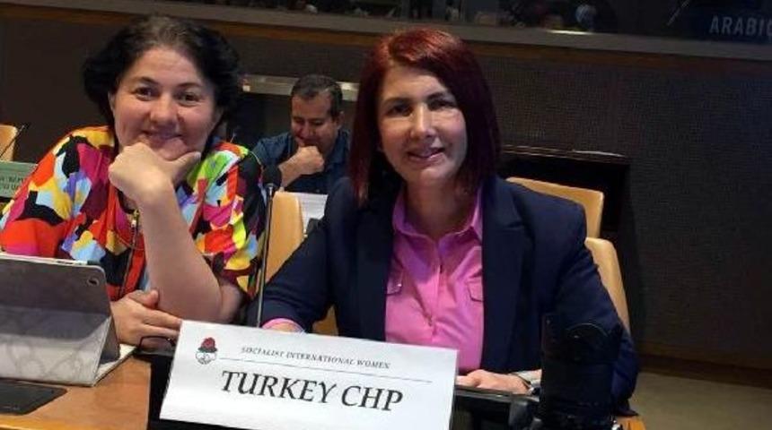 New York&rsquo;Ta Sıw Toplantısı&rsquo;Nda Konuşan Benli: T&uuml;rkiye&rsquo;Deki 37 Kadın Başkandan Biriyim