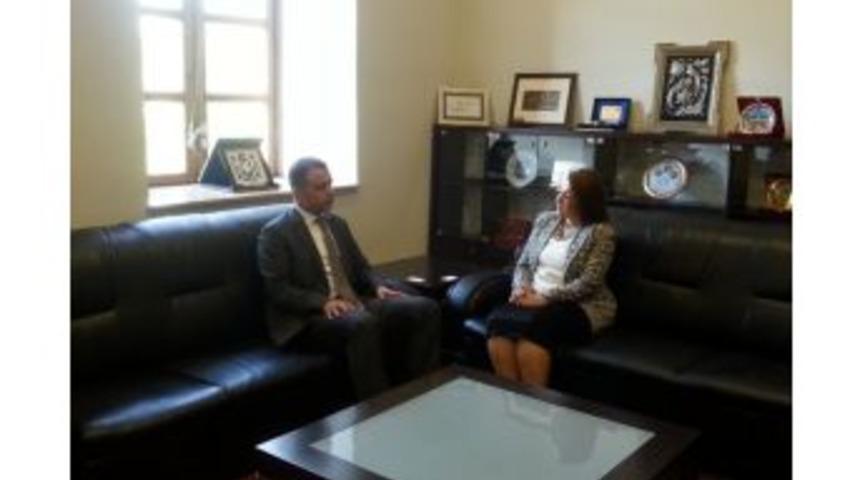 T&uuml;rkiye Patronlar D&uuml;nyasının Başkanı Atasoy, Diyarbakır Tso Başkanı İle G&ouml;r&uuml;şt&uuml;