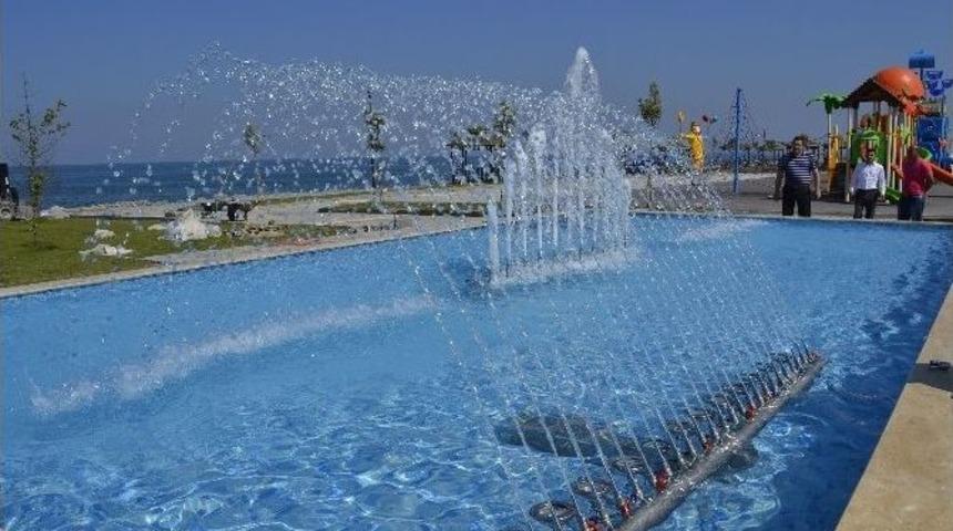 Alaplı Sahip Parkına S&uuml;s Havuzu Yapıldı