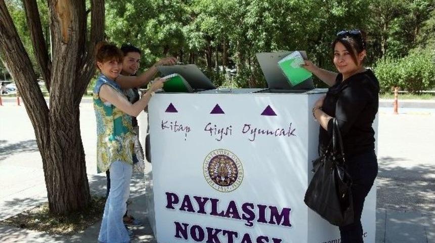 Atat&uuml;rk &Uuml;niversitesi&rsquo;nde Paylaşım Noktaları Projesi