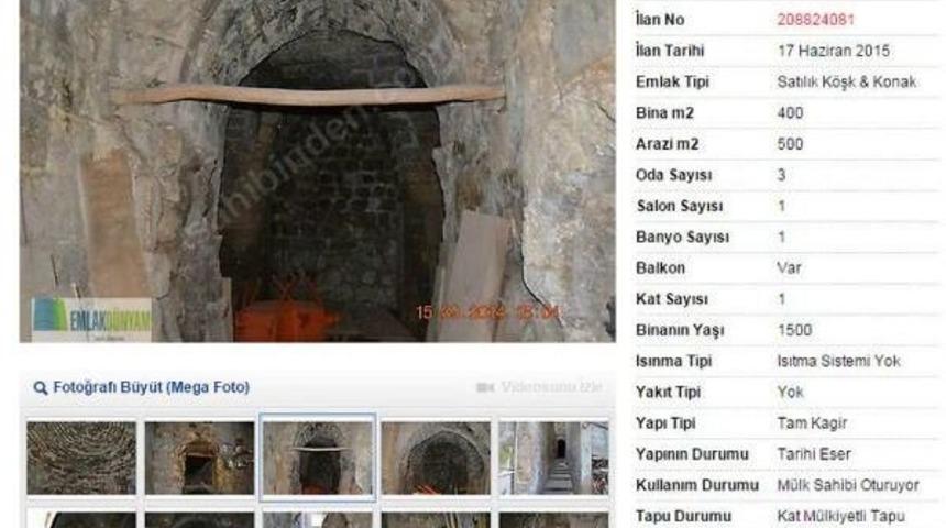 Mardin'de S&uuml;ryaniler Tarihi Kilisenin Satışa &Ccedil;ıkarılmasına Tepki G&ouml;sterdi