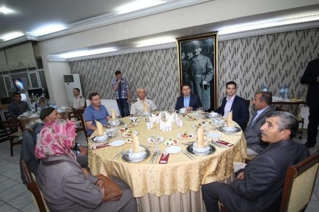 Şehit Aileleri Ve Gazilere İftar Yemeği
