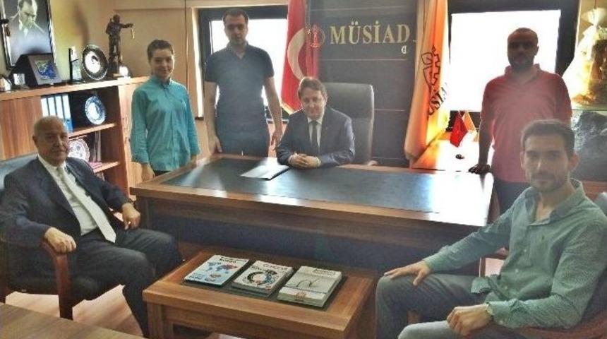 Gen&ccedil; M&uuml;siad, Başkan Akdemir&rsquo;e Gen&ccedil;lik Projelerini Anlattı