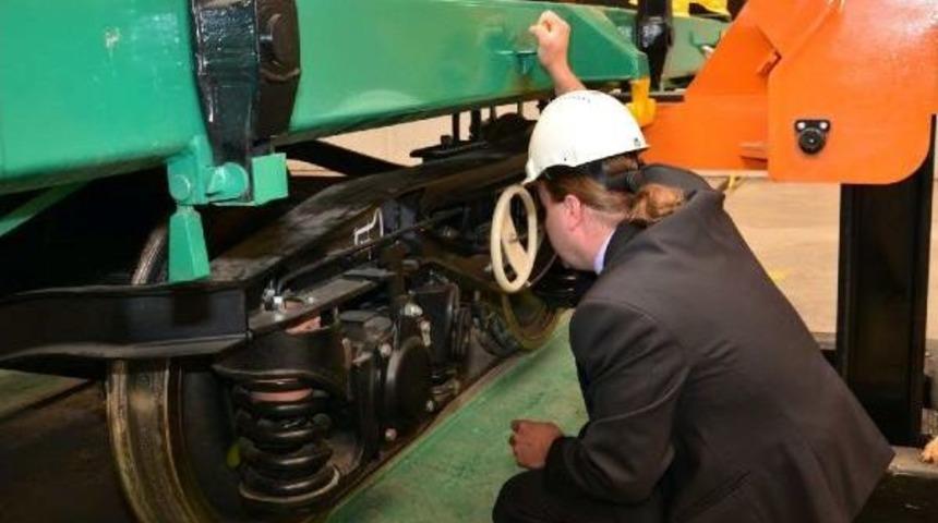 Sivas'ta &Uuml;retilen Konteyner Taşıma Vagonuna Avrupa Vizesi