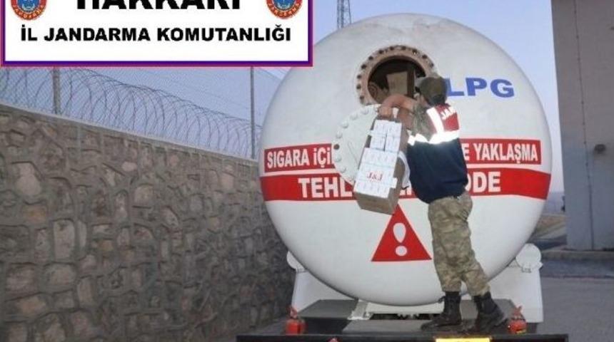 Hakkari’de 144 Bin Paket Kaçak Sigara Ele Geçirildi