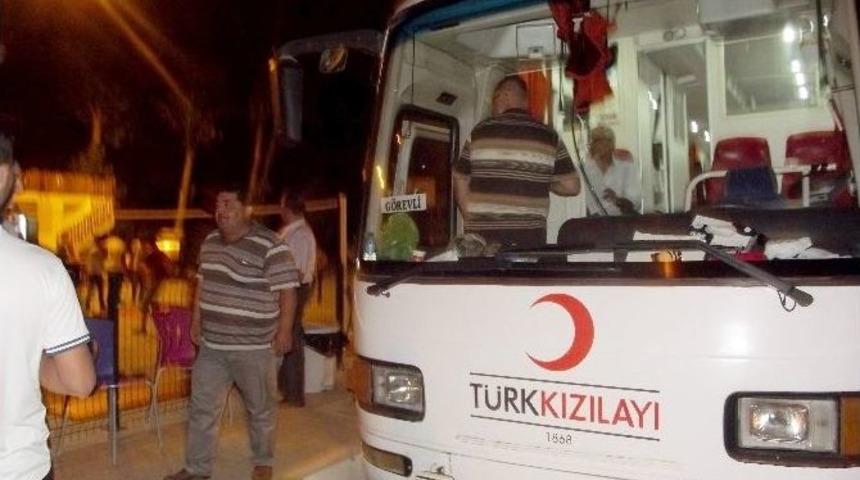 Terzialan Beldesinden T&uuml;rk Kızılay&rsquo;ına 35 &Uuml;nite Kan Bağışı