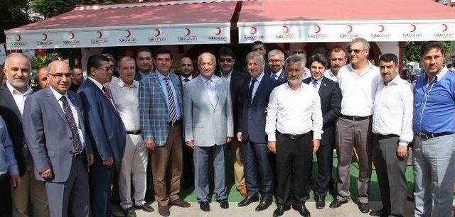 Ato Tarafından İnönü Parkı’nda Yaptırılan Kan Bağış Evi, Kızılay’a Teslim Edildi