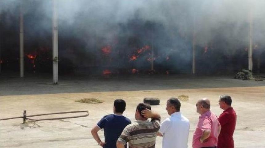 Aziz Yıldırım&rsquo;In Kardeşine Ait &Ccedil;iftlik Yandı
