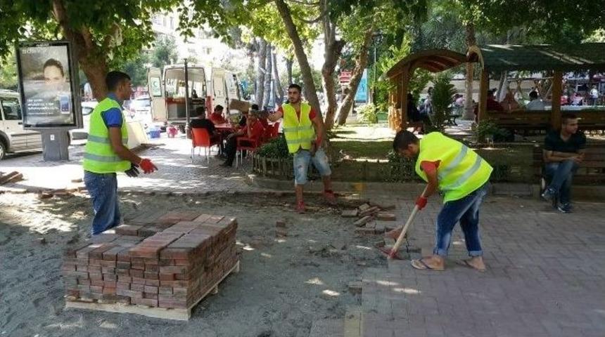 Toros Caddesi&rsquo;nde Esnafı Sevindiren &Ccedil;alışma