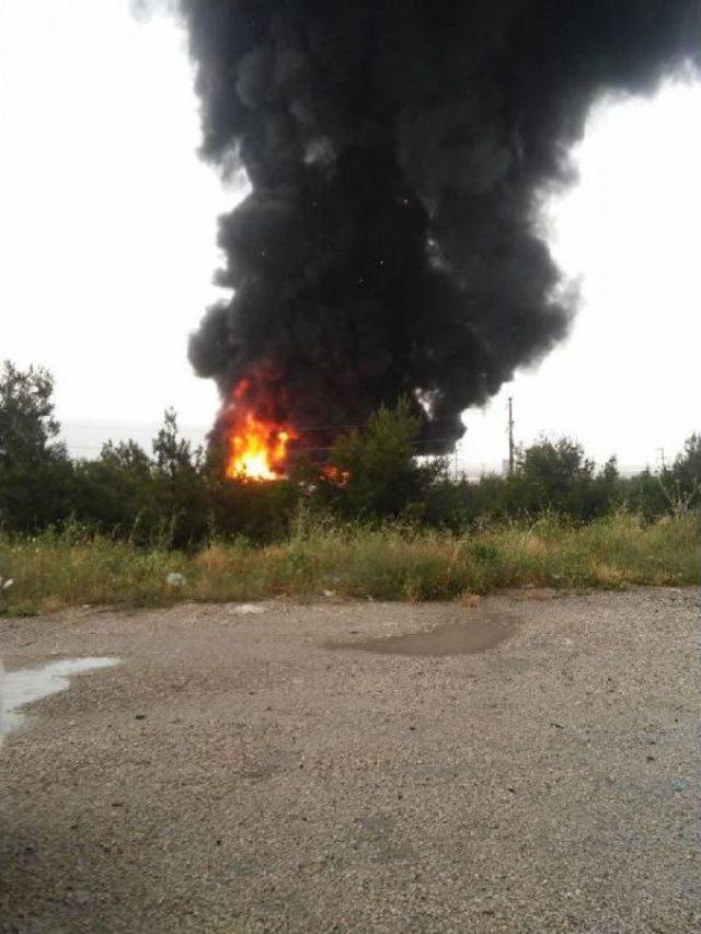 Isparta Osb'de Fabrikada Yangın Çıktı (2) - Yeniden