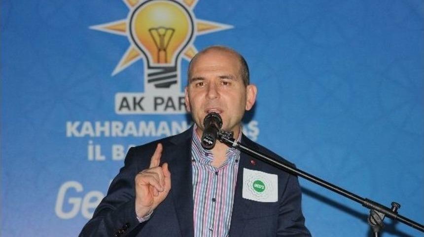 Ak Parti Genel Başkan Yardımcısı Soylu;