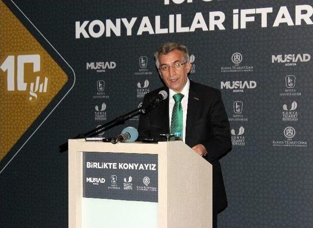 10. Geleneksel Konyalılar İftar Buluşması Gerçekleştirildi