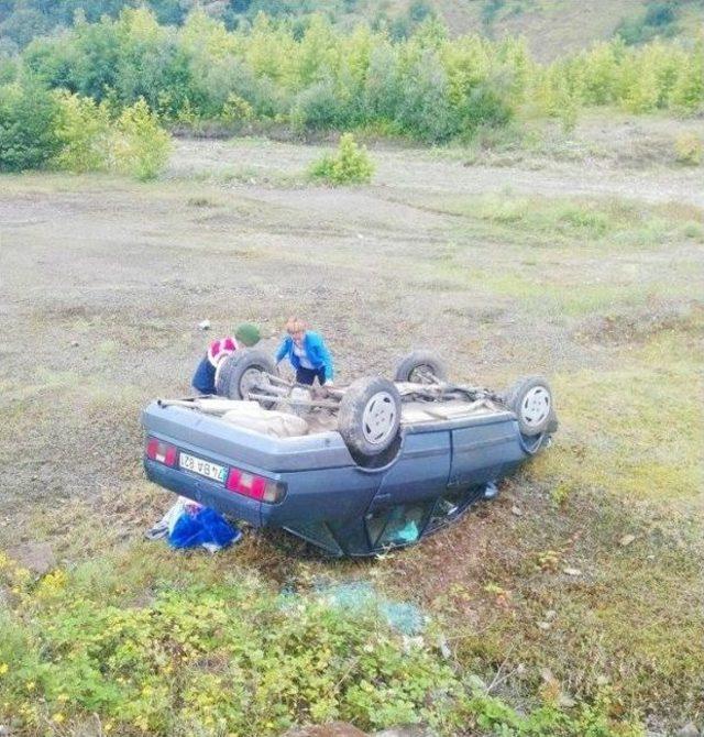 Bartın&rsquo;da Trafik Kazası: 3 Yaralı 1