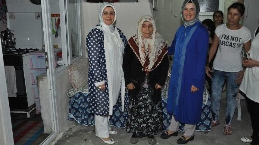 Vali Ve Başkanın Eşleri Vatandaşın Sofrasına Konuk Oldu