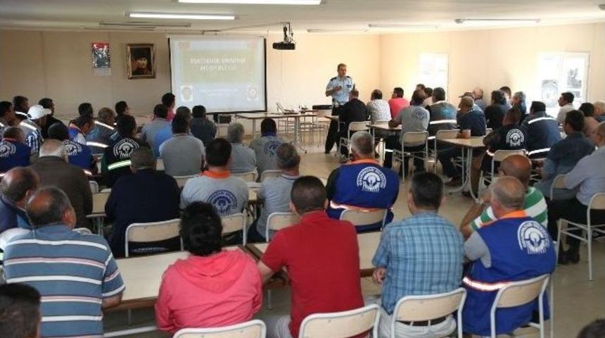 Odunpazarı Belediyesi&rsquo;nden Personele Trafik Eğitimi