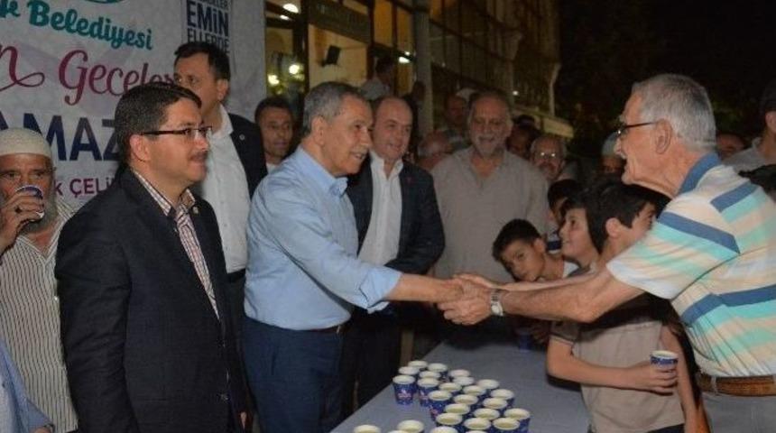 Arın&ccedil;, Şehzadeler&rsquo;in Ramazan Gecelerine Katıldı