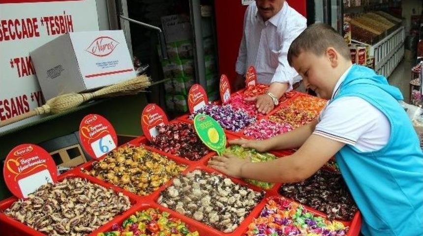 Bayram Şekerleri Tezgahlarda