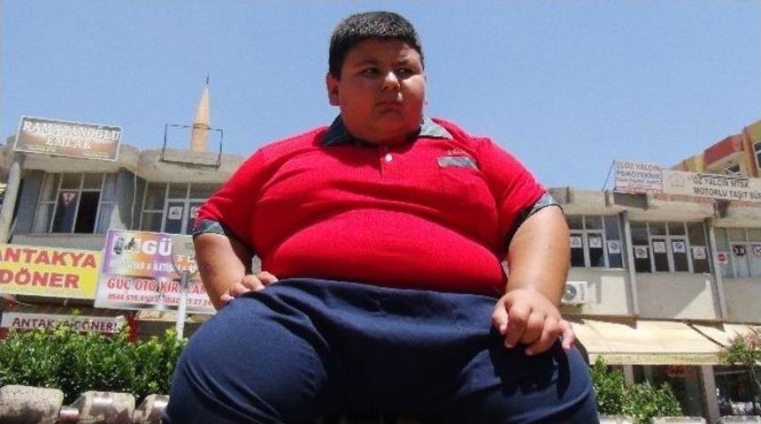 (&ouml;zel Haber) 9 Yaşında 91 Kiloluk Muhammet&rsquo;in Dramı Y&uuml;rek Burkuyor